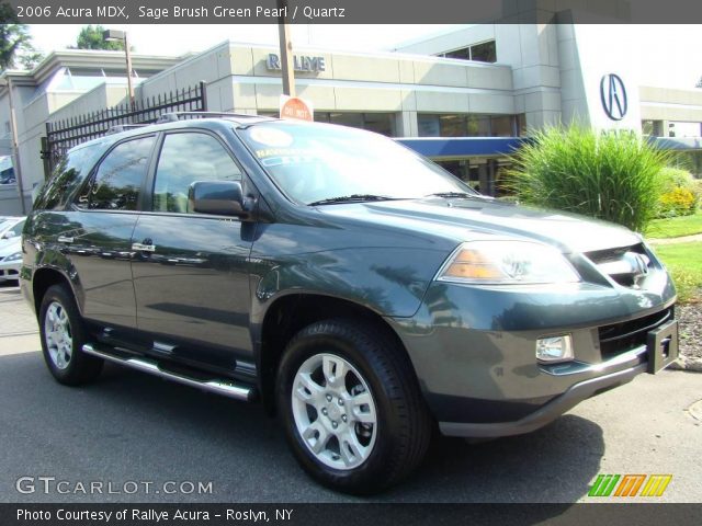 2006 Acura MDX  in Sage Brush Green Pearl