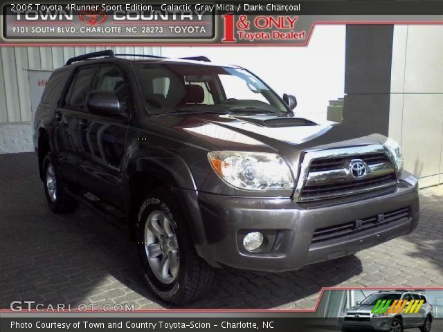 2006 Toyota 4Runner Sport Edition in Galactic Gray Mica