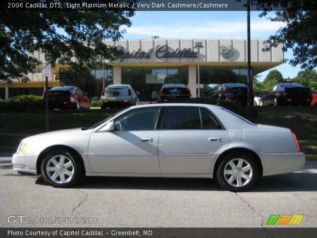 2006 Cadillac DTS  in Light Platinum Metallic