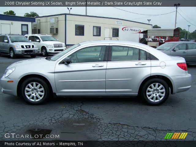 2008 Chrysler Sebring LX Sedan in Bright Silver Metallic