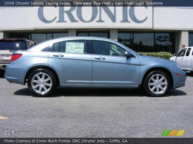 2008 Chrysler Sebring Touring Sedan in Clearwater Blue Pearl