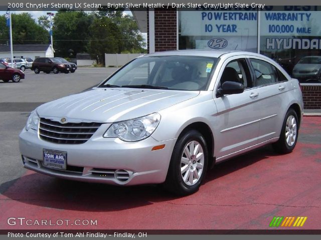 2008 Chrysler Sebring LX Sedan in Bright Silver Metallic
