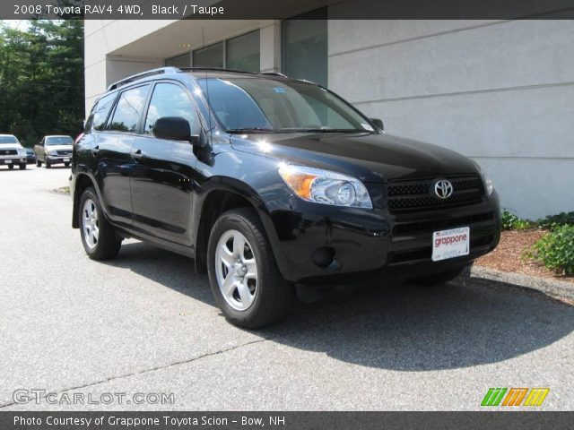 2008 Toyota RAV4 4WD in Black