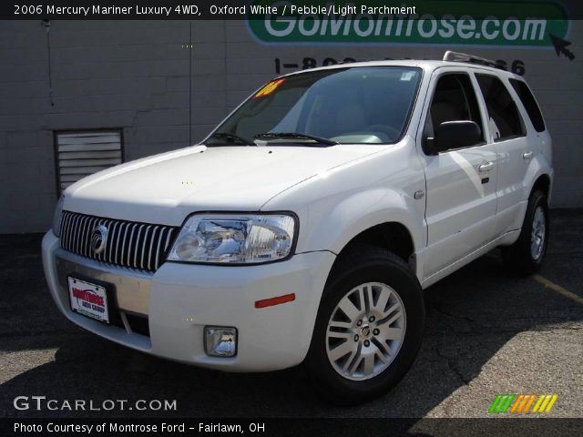 2006 Mercury Mariner Luxury 4WD in Oxford White