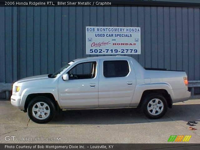 2006 Honda Ridgeline RTL in Billet Silver Metallic