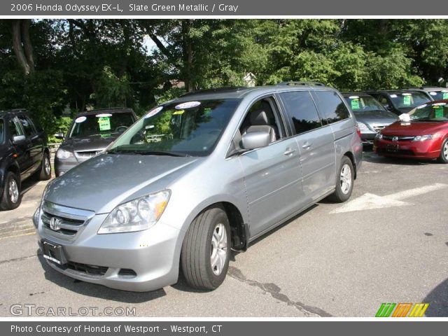 2006 Honda Odyssey EX-L in Slate Green Metallic