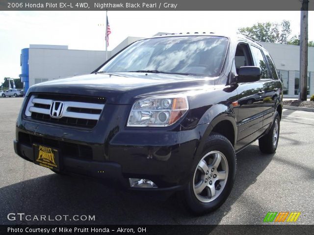 2006 Honda Pilot EX-L 4WD in Nighthawk Black Pearl