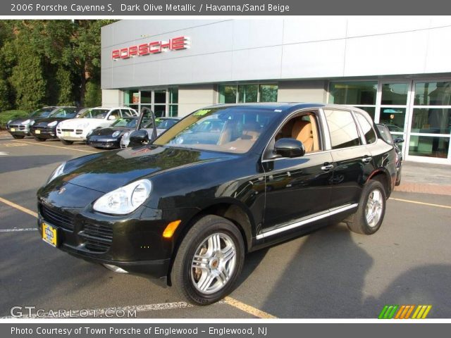 2006 Porsche Cayenne S in Dark Olive Metallic