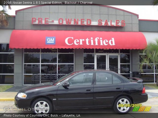 2006 Nissan Sentra 1.8 S Special Edition in Blackout