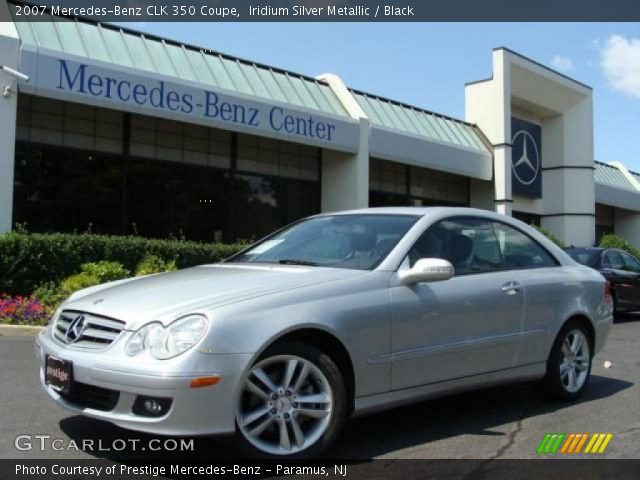2007 Mercedes-Benz CLK 350 Coupe in Iridium Silver Metallic