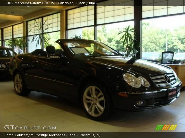 2007 Mercedes-Benz CLK 350 Cabriolet in Black