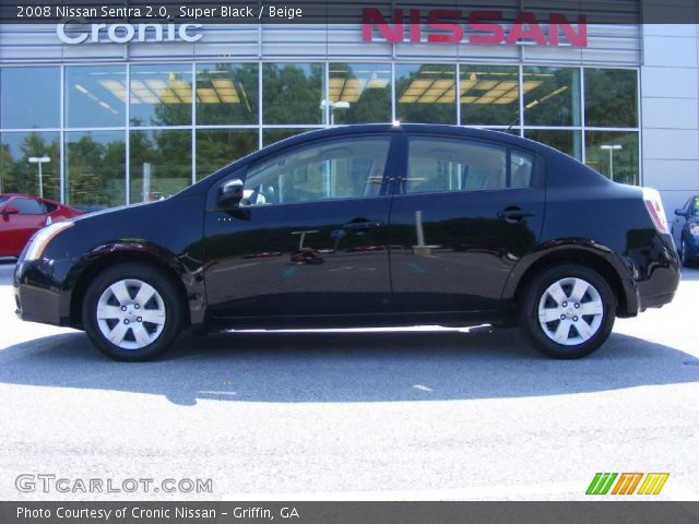 2008 Nissan Sentra 2.0 in Super Black