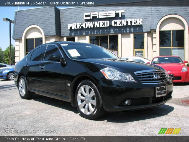 2007 Infiniti M 35 Sedan in Black Obsidian