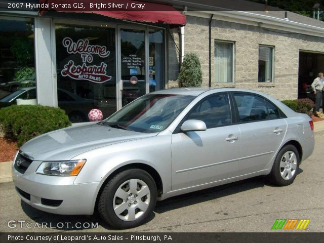 2007 Hyundai Sonata GLS in Bright Silver