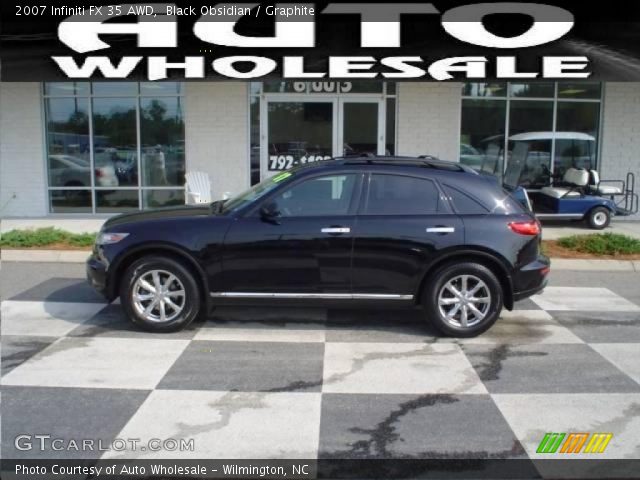 2007 Infiniti FX 35 AWD in Black Obsidian