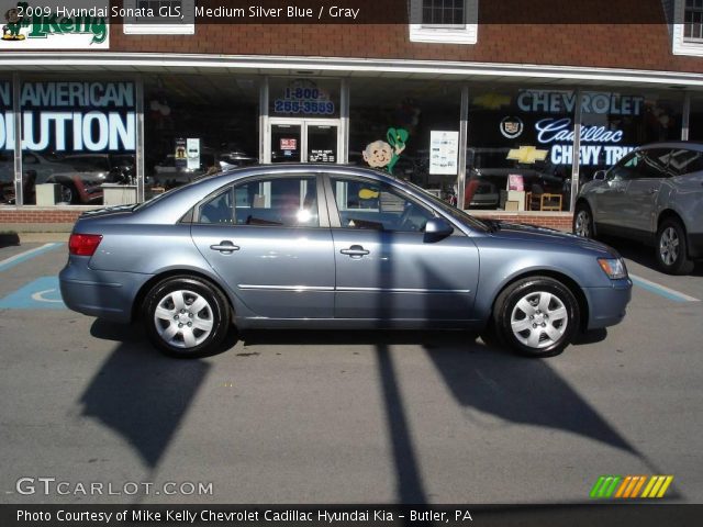 2009 Hyundai Sonata GLS in Medium Silver Blue