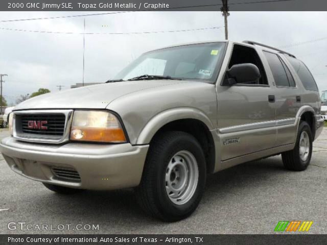 2000 GMC Jimmy SLE in Topaz Gold Metallic