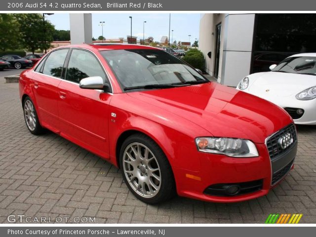 2006 Audi S4 4.2 quattro Sedan in Brilliant Red