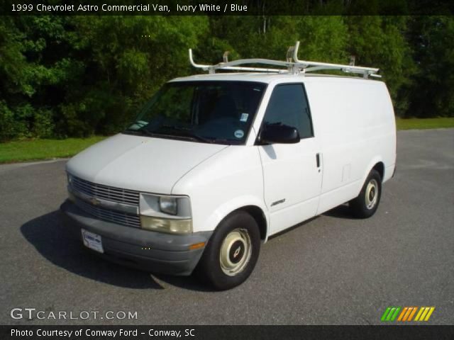 1999 Chevrolet Astro Commercial Van in Ivory White