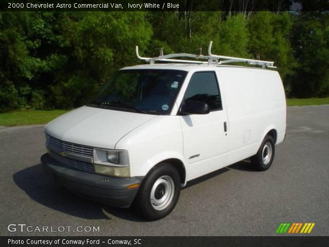 2000 Chevrolet Astro Commercial Van in Ivory White