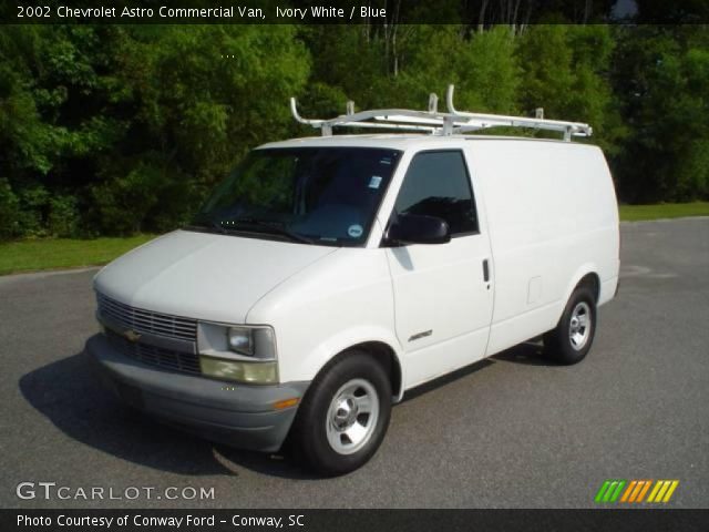 2002 Chevrolet Astro Commercial Van in Ivory White