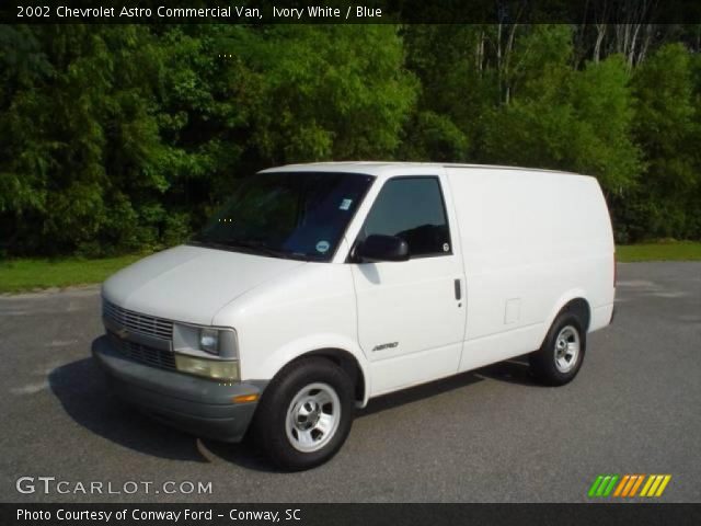 2002 Chevrolet Astro Commercial Van in Ivory White