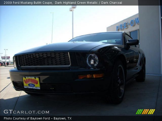 2009 Ford Mustang Bullitt Coupe in Dark Highland Green Metallic