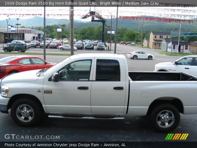2009 Dodge Ram 3500 Big Horn Edition Quad Cab in Bright White