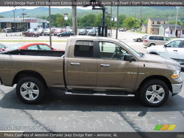 2009 Dodge Ram 1500 Big Horn Edition Quad Cab 4x4 in Austin Tan Pearl