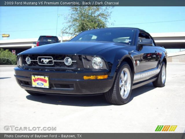 2009 Ford Mustang V6 Premium Convertible in Black