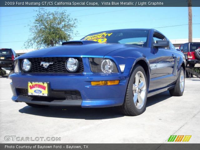 2009 Ford Mustang GT/CS California Special Coupe in Vista Blue Metallic