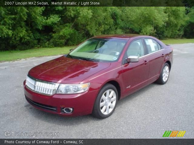 2007 Lincoln MKZ Sedan in Merlot Metallic
