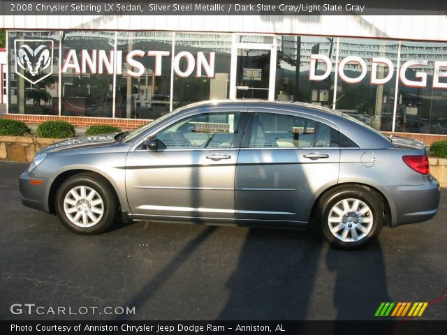 2008 Chrysler Sebring LX Sedan in Silver Steel Metallic