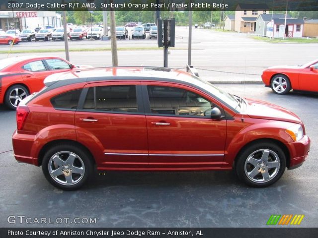 2007 Dodge Caliber R/T AWD in Sunburst Orange Pearl