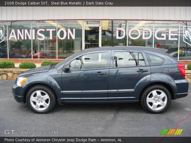 2008 Dodge Caliber SXT in Steel Blue Metallic