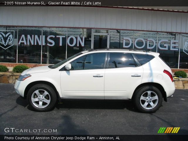 2005 Nissan Murano SL in Glacier Pearl White