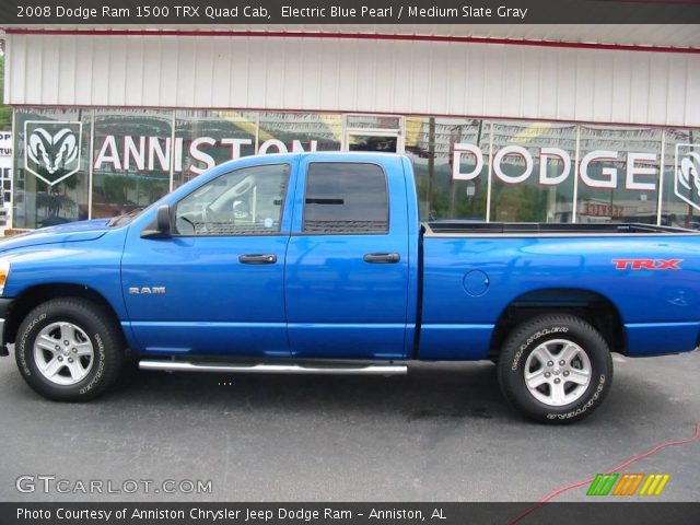 2008 Dodge Ram 1500 TRX Quad Cab in Electric Blue Pearl