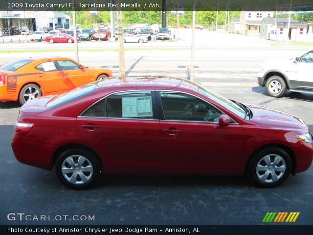 2009 Toyota Camry LE in Barcelona Red Metallic