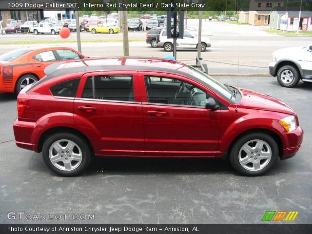 2009 Dodge Caliber SXT in Inferno Red Crystal Pearl
