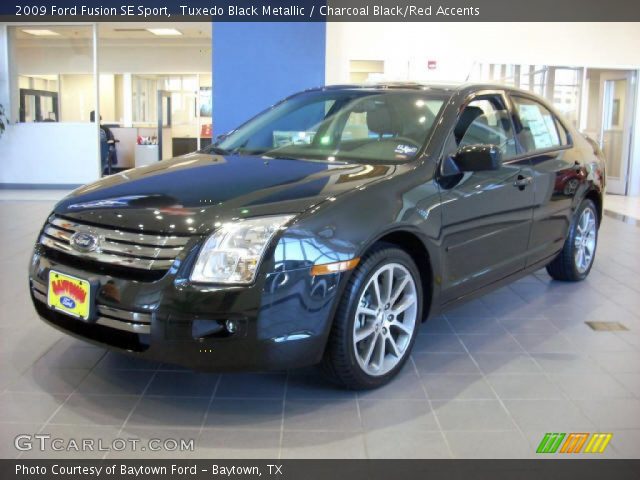 2009 Ford Fusion SE Sport in Tuxedo Black Metallic