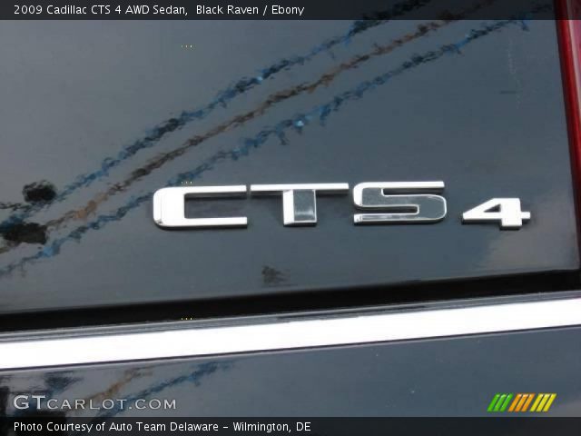 2009 Cadillac CTS 4 AWD Sedan in Black Raven