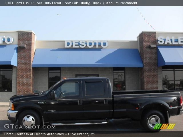 2001 Ford F350 Super Duty Lariat Crew Cab Dually in Black