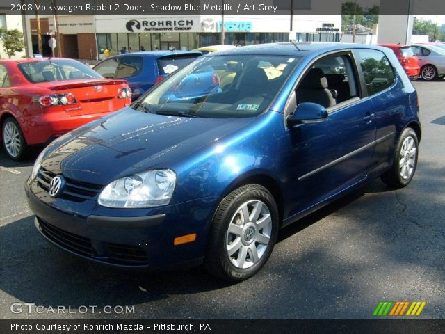 2008 Volkswagen Rabbit 2 Door in Shadow Blue Metallic