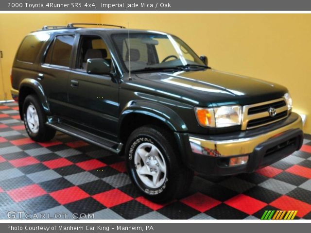 2000 Toyota 4Runner SR5 4x4 in Imperial Jade Mica