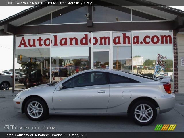 2000 Toyota Celica Interior. Liquid Silver Metallic 2000 Toyota Celica GT with Gray interior 2000 Toyota Celica GT in Liquid Silver Metallic