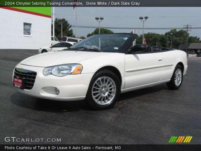 2004 Chrysler Sebring Touring Convertible in Stone White