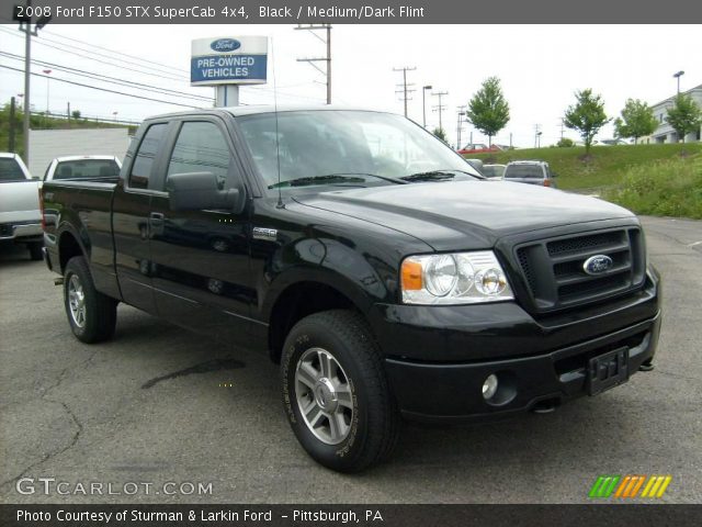 2008 Ford F150 STX SuperCab 4x4 in Black