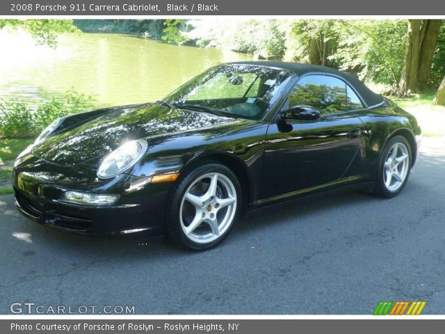 2008 Porsche 911 Carrera Cabriolet in Black