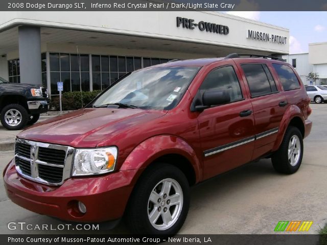 2008 Dodge Durango SLT in Inferno Red Crystal Pearl