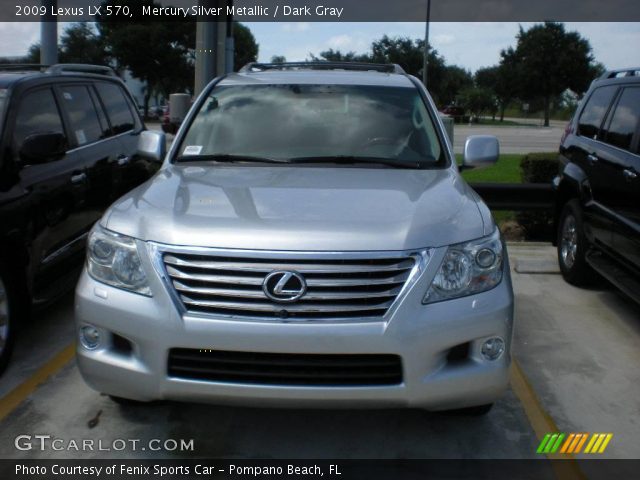 2009 Lexus LX 570 in Mercury Silver Metallic